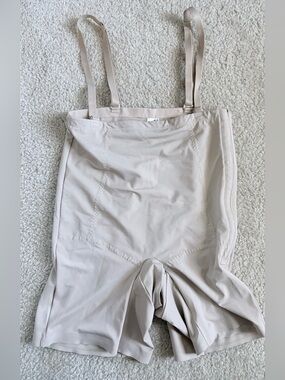 Women's High-Waist Shaping Short Bodysuit - Nude